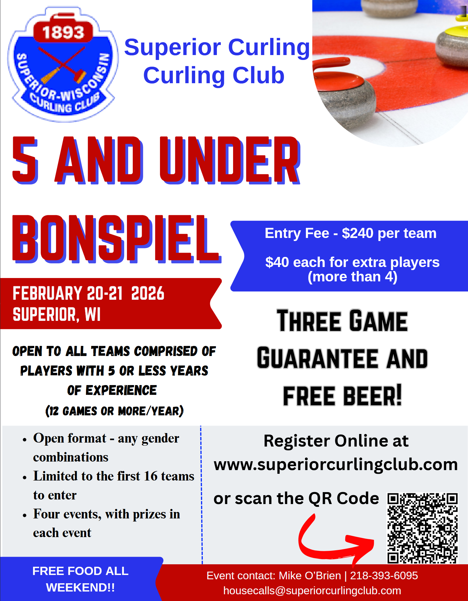 2026 5 And Under Bonspiel