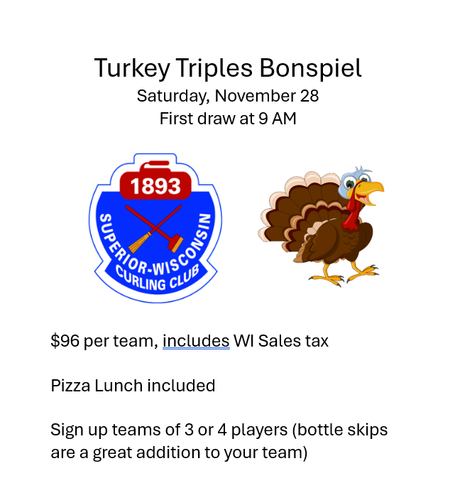 Turkey Triples Bonspiel 2026