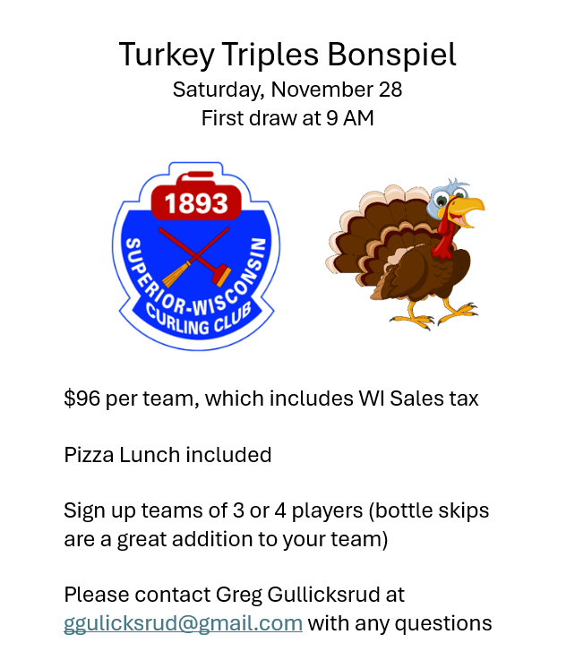 2026 Turkey Triples Bonspiel