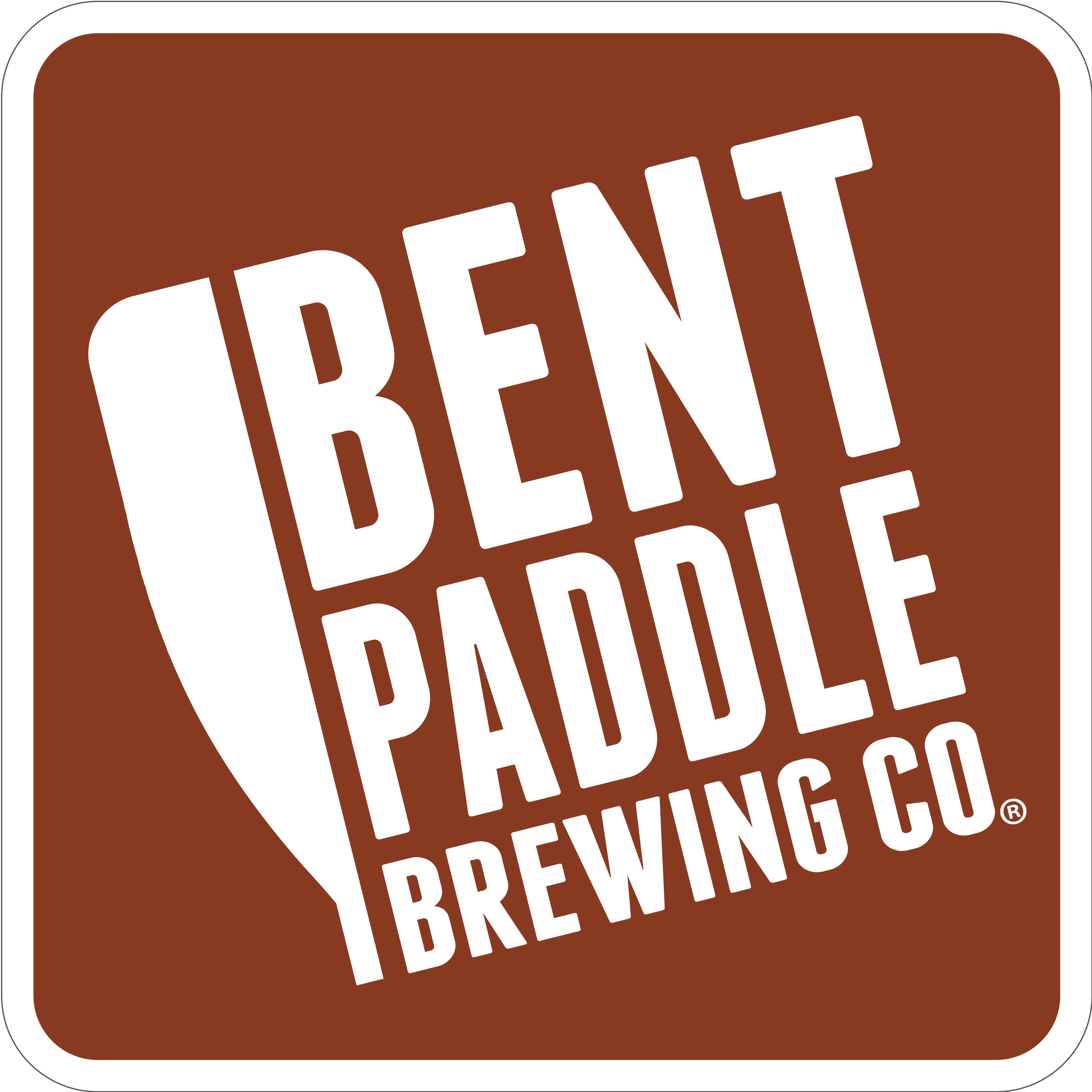 Bring good. Bent Paddle Beer. Bent Brewstillery.