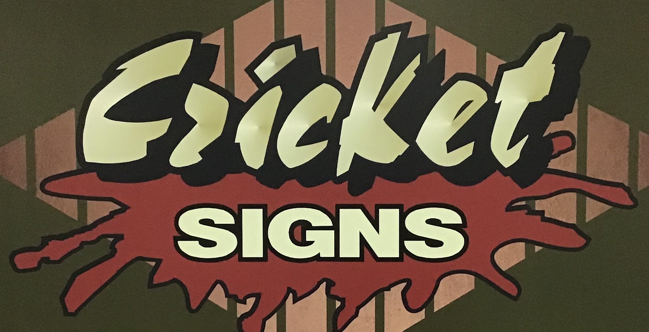 Logo-Cricket Signs