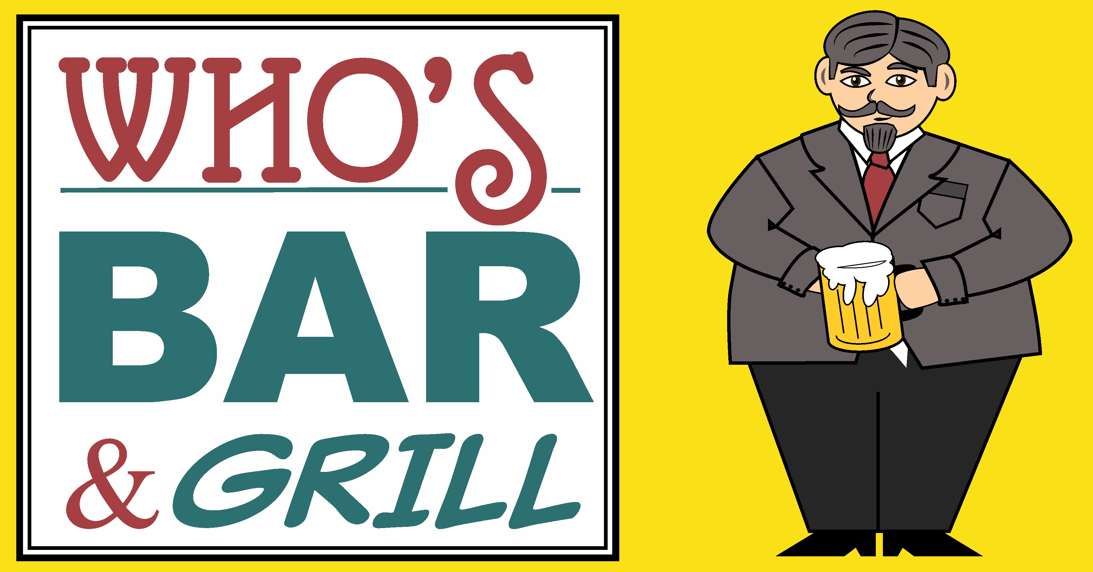 Logo-Who's Bar & Grill